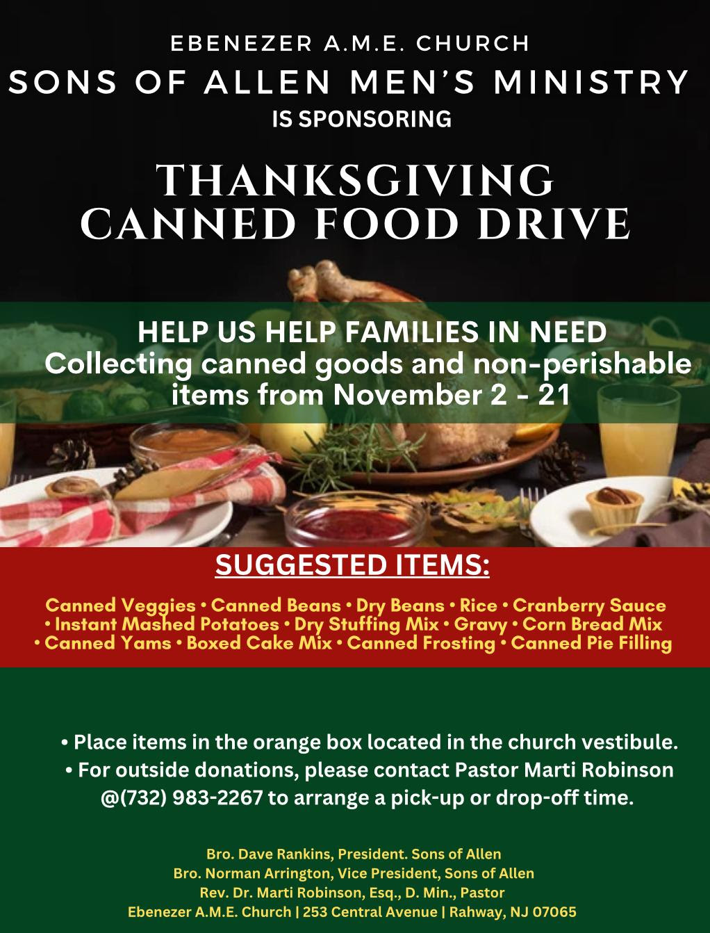 Thanksgiving Food Drive
